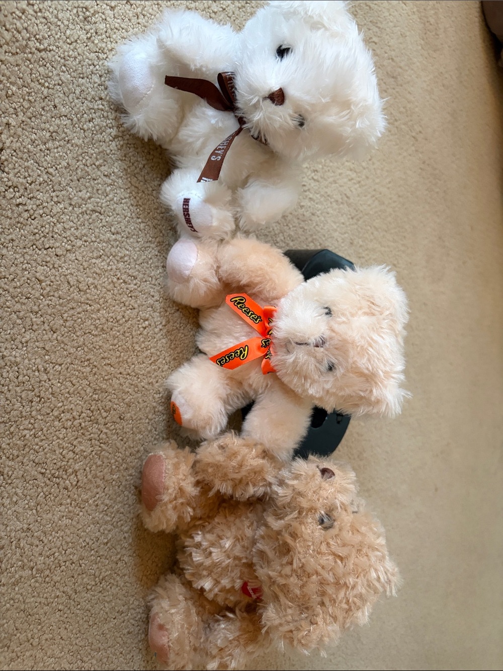 Reese’s, Hershey’s and Kisses Plush Teddy Bears